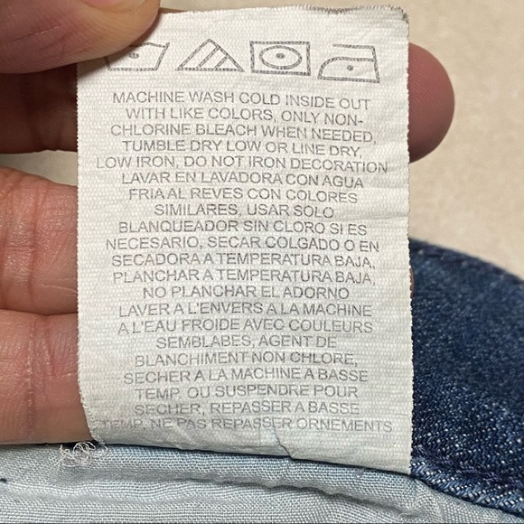 Wrangler Jeans Girls Size 15 Blue Denim Stretch Boot Cut Jeans - Picture 8 of 9